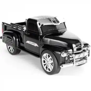 Ynt İthalat Şarjlı Nostaljik Çalar Kamyon Bluetooth Fm Radyo Tf Mp3 Siyah