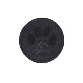 Aplike Ütü İle Yapışan Siyah Pati Arma 5 cm