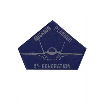 Aplike Ütü İle Yapışan Mission Planner Lacivert Arma 6 cm