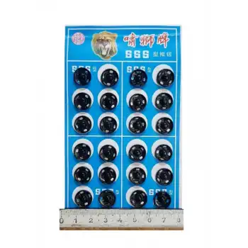 Çıt Çıt Model 2 Numara Siyah 24lü