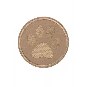 Aplike Ütü İle Yapışan Kahve Pati Arma 5 cm