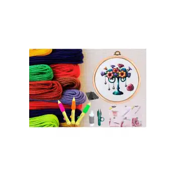 Punch Seti Nakış Seti Kasnaklı Kendin Yap Seti Seri 108