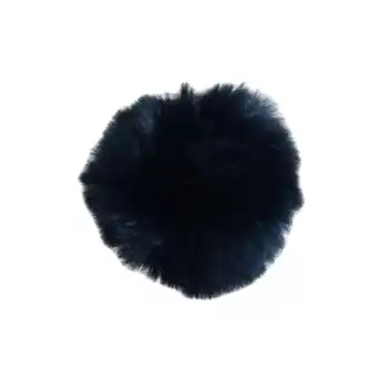 Şapka Ponponu Siyah