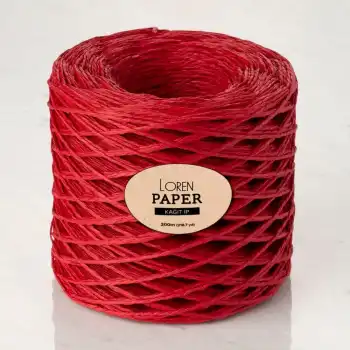 Loren Paper Bordo Kağıt İpi - RH06