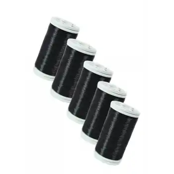 Hayalet İp 100 metre Siyah 5 Adet