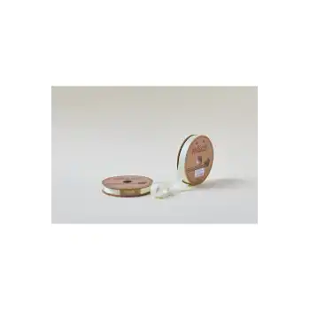 Biye Saten Katlı 005 Açık Sarı 2 cm 25 Metre %100 Polyester