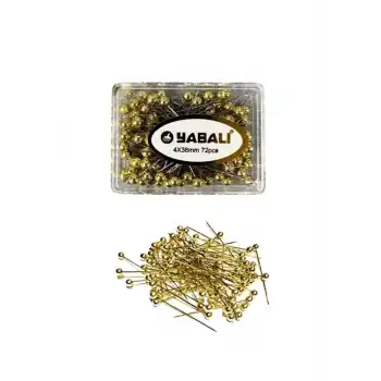Toplu İğne Altın 72li 4x38 mm