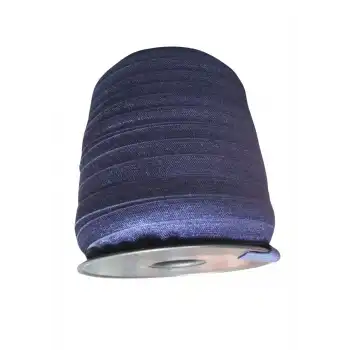 Çamaşır Lastiği Düz 1 cm  75 Metre 1 Top Koyu Mor
