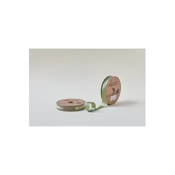 Biye Saten Katlı 017 Ceviz Yeşili 2 cm 25 Metre %100 Polyester