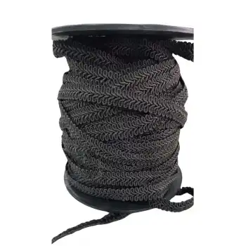 Su Taşı Şerit 2 cm Siyah 10 Metre