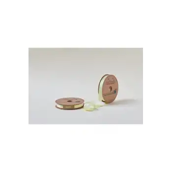 Biye Saten Katlı 006 Sarı 2 cm 25 Metre %100 Polyester