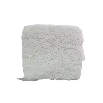 Kopanaki Dantel en 5 cm Badem Model Beyaz 10 Metre