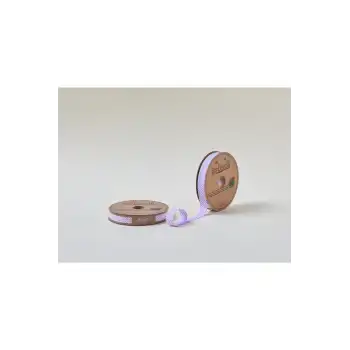 Biye Çizgili Katlı C07 Lila 2 cm 25 Metre %65 Koton %35 Polyester