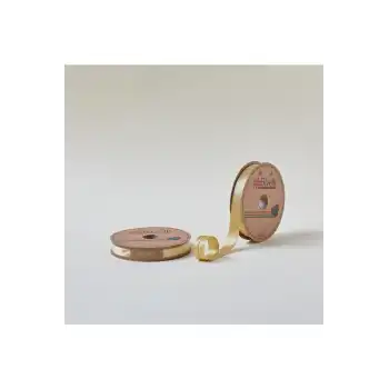 Biye Saten Katlı 055 Gold 2 cm 25 Metre %100 Polyester