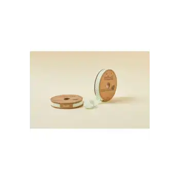 Biye Puanlı Katlı B05 Yeşil 2 cm 25 Metre %65 Koton %35 Polyester