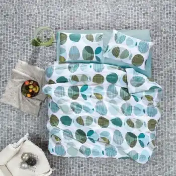 Bubble Mint Nevresim Takımı Çift Kişilik