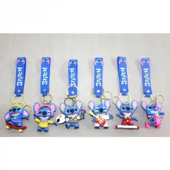 Karışık Stitch Silikon Anahtarlık