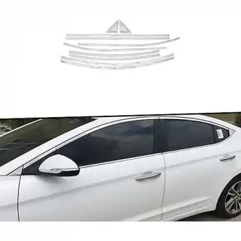 Senin Oto Aksesuar Elantra 2021 Krom Cam Çıtası