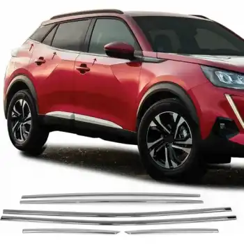 Senin Oto Aksesuar Peugeout 2008 Krom Cam Çıtası