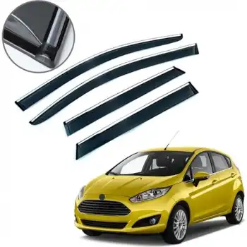 Senin Oto Aksesuar Fiesta-7 2021 Krom Cam Çıtası