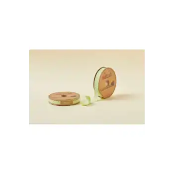 Biye Büyük Puanlı Katlı A15 Yeşil 2 cm 25 Metre %65 Koton %35 Polyester