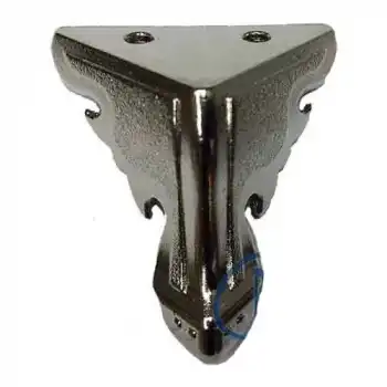 Kelebek Ahşap, Mdf, Sunta Sandık Ayağı, Kutu Ayak 2,5 cm - Nikel