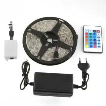 RGB Şerit 54 LED Kumandalı USB Bağlantılı