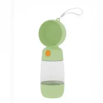 Taşınabilir Evcil Hayvan Mama Hazneli Su Matarası