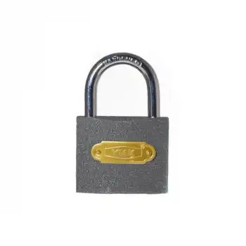 Eko Gri Döküm Kısa Kancalı Asma Kilit 38mm