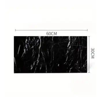 Siyah Mermer Desenli Alüminyum Plastik Duvar Sticker