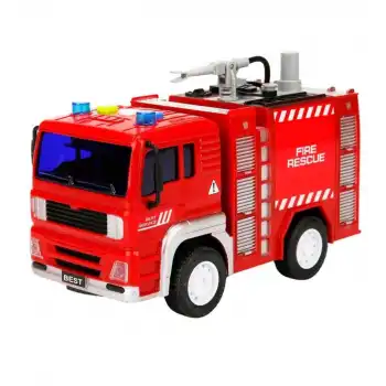 BFS Maxx Wheels Sesli ve Işıklı Su Fışkırtan İtfaiye Aracı 20 cm.