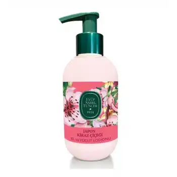 BFS  Doğal Zeytinyağlı El ve Vücut Losyonu 280 ml Japon Kirazı Çiçeği