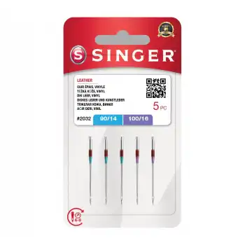 Deri İğnesi Karışık (5Li Blister)(3X14, 2X16 No.)