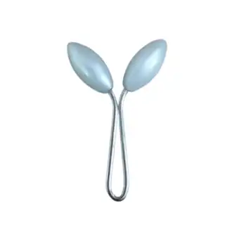 Eşarp Klipsi Başak Model Beyaz 1 Adet