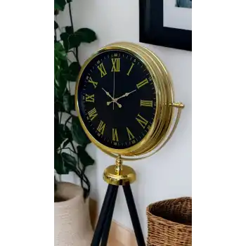 Gold Asalet Tripod Ayaklı Saat