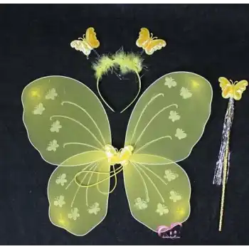 Kelebek Kanat Seti Sarı Renk