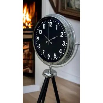 Prime Krom Tripod Ayaklı Saat