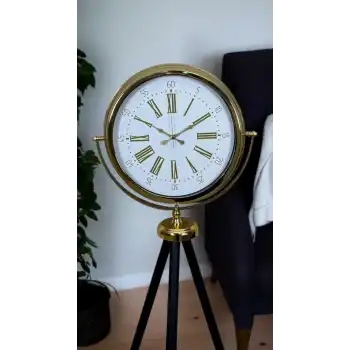 Pure Gold Tripod Ayaklı Saat