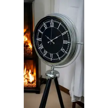 Regal Krom Tripod Ayaklı Saat