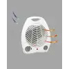 2000W Taşınabilir Elektrikli Fanlı Isıtıcı – Hızlı Isınma, Kompakt Boy