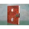 Taşlı Deri Defter Model 2