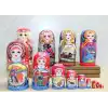 10lu Ahşap Matruşka Seti