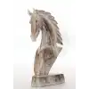 Ahşap At Büstü 30 cm