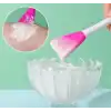 Silikon Yüz Temizleme Fırçası ve Maske Uygulama Spatulası