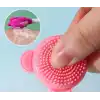 Silikon Yüz Temizleme Fırçası ve Maske Uygulama Spatulası