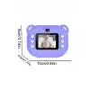 Dijital Video Kayıt Fotoğraf Çocuk Kamerası Anlık Termal Resim Kağıt Baskılı