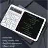 Çok Amaçlı Digital Hesap Makinesi LCD Ekran Yazma Tableti Ofis Okul Için Silinebilir El Yazısı Not Defteri