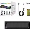 LED Panel Cama Yapışan Telefon Kontrollü LED Ekran Panel 16*64 LED Sayısı