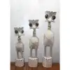Ahşap 3lü Deve Kuşu Seti 90 cm Trendy:7