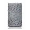 Pamuk Makrome 2 mm Gri